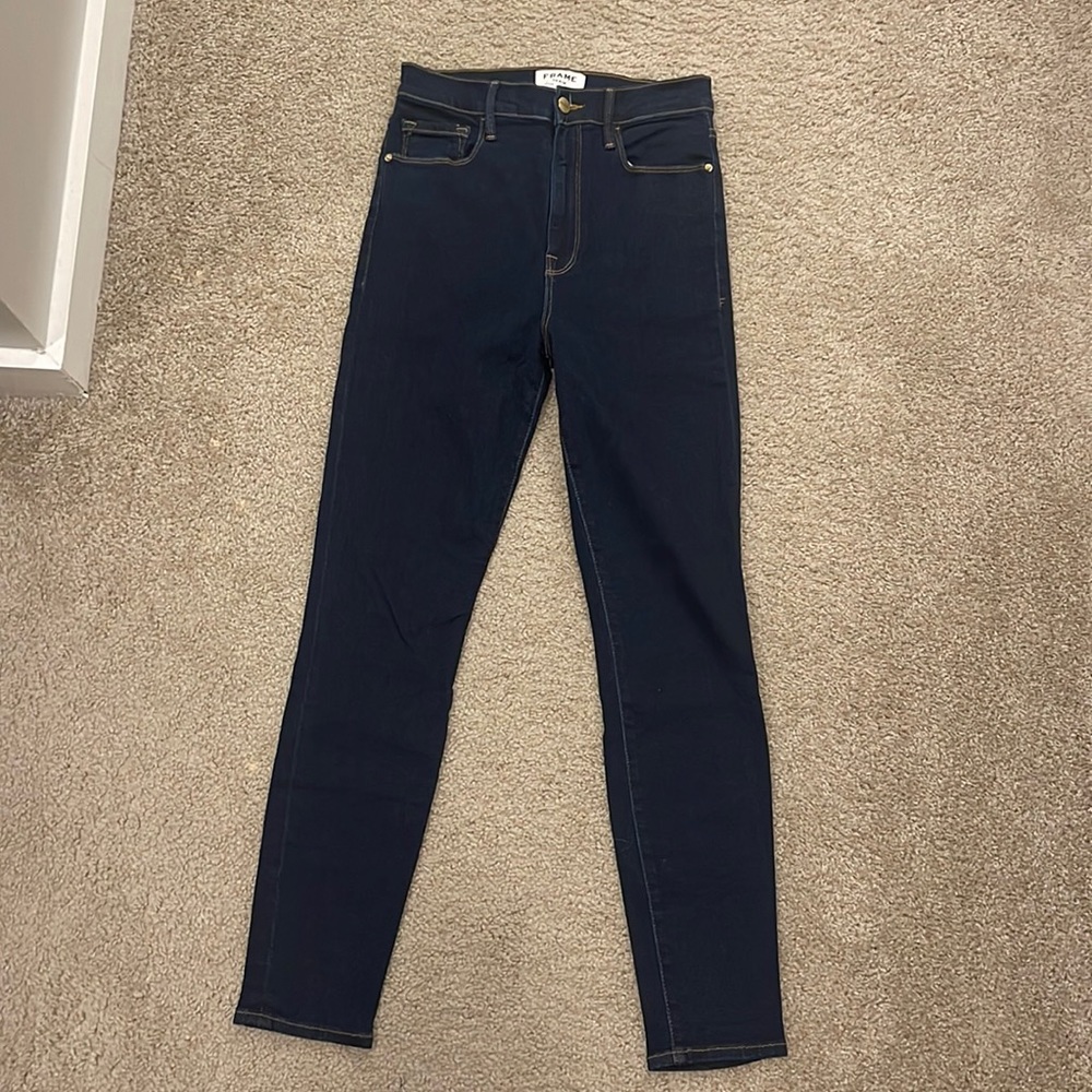 Frame Ali High Rise Cigarette Jeans